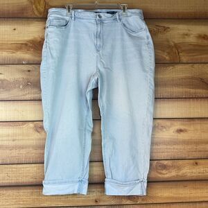 J. Jill Light Blue Cropped Jeans